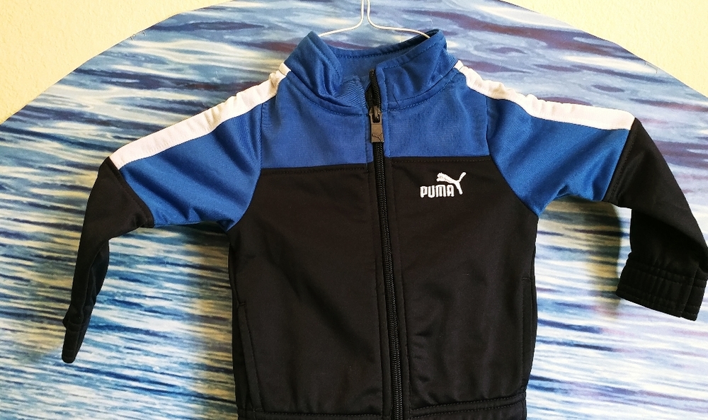 *12 Month old baby boy Puma Jacket B49-465